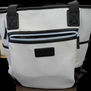 Men's Black and White Bag